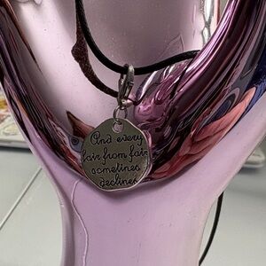 Hand Crafted Fair From Fair Silver Pendant Necklace